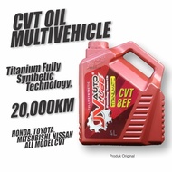 JVAutolube Transmission OIL CVT 8EF Fully Synthetic (4 Liter) For All CVT Transmission