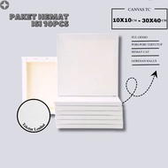 [WHOLESALE] Canvas Pack of 10 | Canvas 20x20cm/ 40x60cm 10pcs | Ready-to-Use Canvas Package