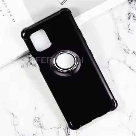 For LG Q92 5G 6.67"LGQ925G LGQ92 Q 92 LM-Q920N Back Ring Holder Bracket TPU Soft Silicone Phone prot