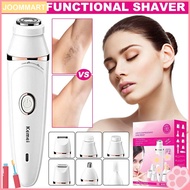 [Jm] Epilator for Women Quick and Easy Hair Removal 7-in-1 Cordless Rechargeable Face Epilator Kit f
