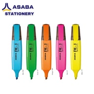 Asaba Stationery - Highlighter Pen Zebra FM-1 Color Marker (ZEBRA FM-1 Highlighter Pigment Ink Fluor