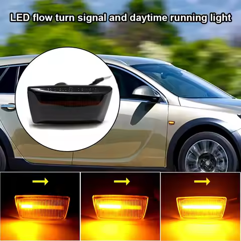 For Chevrolet Aveo T300 Cruze J300 J305 J308 Orlando J309 Vectra(Brazil) Zafira LED Dynamic Turn Sig