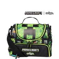 Smiggle Minecraft Strap Double Decker Lunch Box Bag Original Lunch Bag