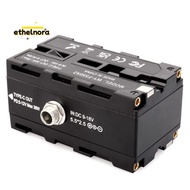 DC Dummy Battery Power Adapter Wide Compatible for Circuit NP F970 Dummy Battery Flexible Output for