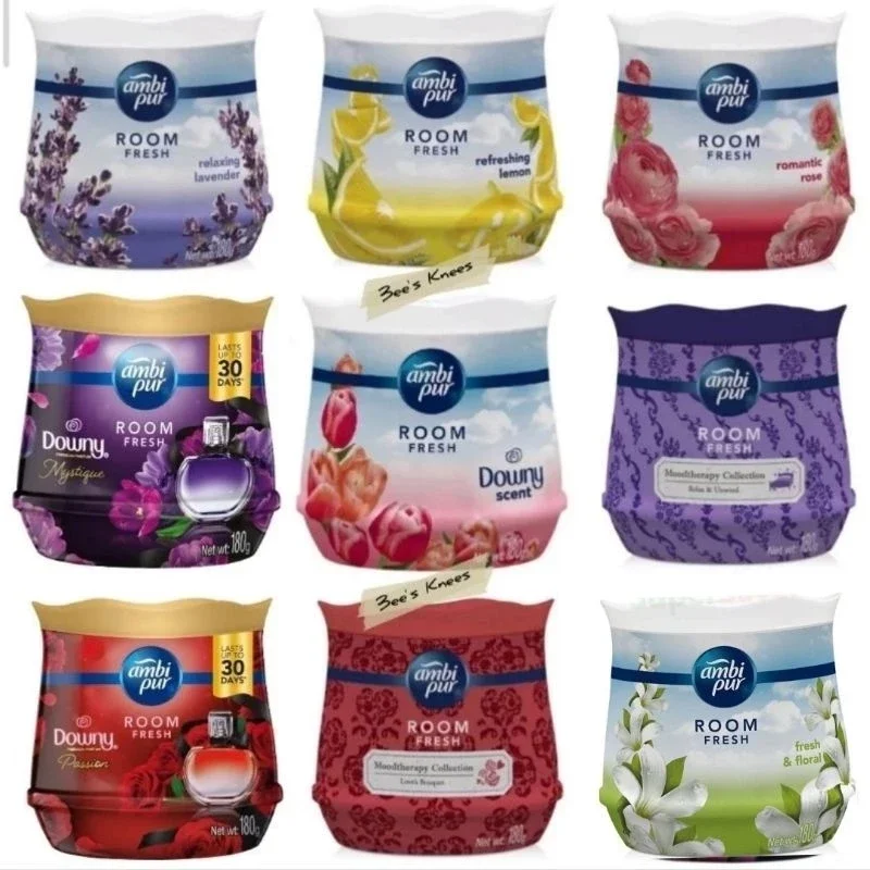 Ambi Pur gel ORIGINAL!! fresh Luxe Room Perfume 180g home air freshner office pewangi bilik rumah pe