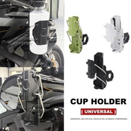 Motorcycle 32-77mm Bottle Cage Automatically Adjust Size Water Cup Holder For 22-32mm Rod Mountain R