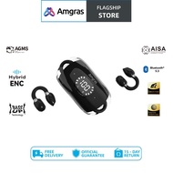 Amgras Spacebuds Ⅳ Pro Bone Conduction Earphone Bluetooth Earbud Wireless Game Earbuds Noise Reducti