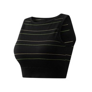 เสื้อกั๊กผู้หญิง Semir ทรงเข้ารูป คอกลม แขนสั้น ทรงเข้ารูป ใส่ได้หลายโอกาส ฤดูร้อน 2024 เสื้อชั้นในแ