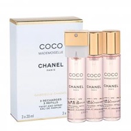 Chanel -香奈兒白Coco小姐摩登Coco女士濃香水 20ml*3 替換裝