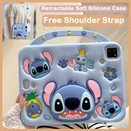 For Samsung Tab A9 A11 8.7 X110 X133 X135 A9+ A11+ A11 Plus 5G X210 X230 X236B Soft Silicone Retract