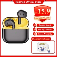 【Freebies】Realneo Neo 6 Max TWS Earphone with 3 Freebies HiFi Quality Electronic True Wireless Earbu