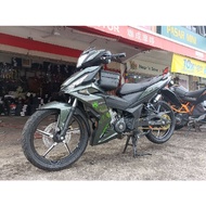 RS150 V1/V2 BODY COVER SET HIJAU LUMUT (STICKER TANAM)