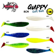 SAWA-D 8CM GUPPY SOFT PLASTIC