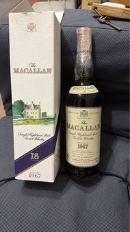 麥卡倫18年單一麥芽蘇格蘭威士忌1967