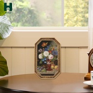 Homyl Ornate Photo Frame Vintage Style Photo Frame Embossed Artwork Frame Picture Frame Ornament for