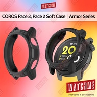 COROS Pace 3, Pace 2 Soft Case, Sports Armor Protect Cover, Soft Bumper Watch Casing (coros gps smartwatch accessories)