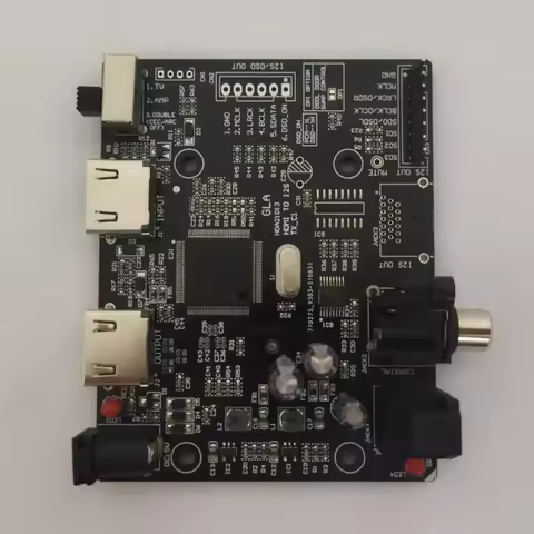HDMI Separation and Audio Extraction 7.1 Channel I2S/DSD/Optical/Coaxial (HDMI to I2S/IIS)