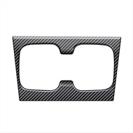 Car Center Console Front Drain Cup Holder Frame Water Cup Holder Sticker Car Interior Accessories fo