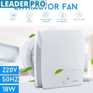 18W 6inches Exhaust Fan Low Noise Ventilator Fan Bathroom Kitchen Bedroom Toilet Wall Silent Extract