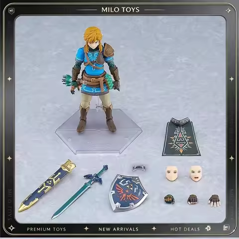 2025 new In Stock Figma626 Link The Legend Of Zelda: Tears Of The Kingdom Wild Breath Mobile Handhel