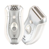ROZIA HB-6005 RECHARGEABLE EPILATOR AND SHIVER FOR WOMEN