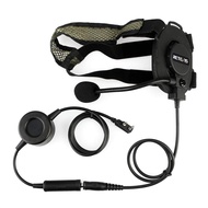 Retevis Tactical Headset,Military Headset,Walkie Talkie Headset with Mic,for RT21 H-777 RT68 RT85 RT