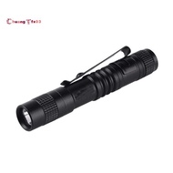 Flashlight pen torch Super Small Mini AAA XPE-R3 LED Lamp Belt Clip Light  with