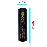 Enook 21700 5000mAh 40A Rechargeable 3.7V Battery Legit 100% (Ready stock)