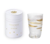 ADERIA - 日本製 - 石塚硝子 - coconeco premium - 金箔貓腳玻璃杯 - Tiger