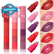 Fit Colors 5 In 1 Matte Lipstick Pencil Kit Velvet Lip Non-stick Set Pink Red Cup Makeup Tint M8t3