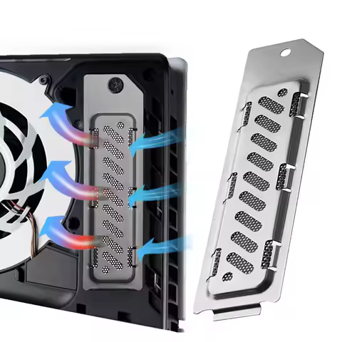 M.2 NVMe SSD Cooler SSD Heatsink Kit for PS5 Slim NVMe M.2 2280 SSD Expansion Slot Radiator Dust Cov