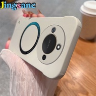 Jingsanc Ốp điện thoại cho Honor không khung X9C thông minh 5G/Honor X60 5g siêu mỏng mờ cứng PC chố