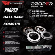 COM STEER PROPER RACING LINE BALL RICE STIR MIO CARBU JUPITER MX OLD NEW MIO M3 2PH 54P