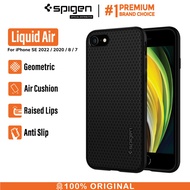 Case iPhone SE 2020 / 8 / 7 Spigen Liquid Air Armor Original Softcase Motif Casing