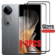 1-2Pcs Anti scratch Black Edged Silk Screen Protector For Lava Blaze Nxt 1X 2 3 N1 Pro 4G 5G Full Co