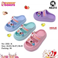 Sandals Slip On Girls Mixue Dunkin Donuts Cute Hilos