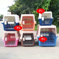 ‍🚢Pet Flight Case Dog Cat Cage Cat Portable Special Large Dog Golden Retriever Check-in Suitcase Transport Trolley Case