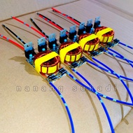 JT PUSH PULL 12V | joule thief dua transistor | joule thief ferit toroid.