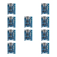 10pcs TP4056 Type-c USB 5V 1A 18650 Lithium Battery Charger Module Charging Board with Dual Protecti