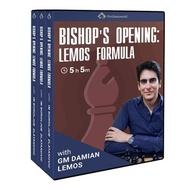 PREMIUM CHESS VIDEO Bishop's Opening Lemos Formula with GM Damian Lemos (MP4)