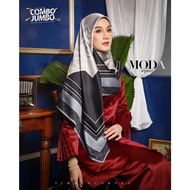 Tudung Bawal Jimmy scarves Moda Square hijab satin printed bidang 50 / Tudung Bawal Satin printed Ji
