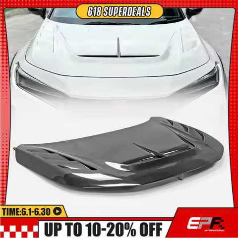 For Honda Civic Type-R FL5 TM Type Hood - Sport Exterior Car Styling Body Part, Exterior Body Kit Pa