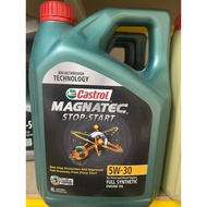 ✯New Packaging Castrol Managtec 5W30 SNC3 For Gasoline And Diesel Engines Fully Synthetic Engine Oil 4L♨