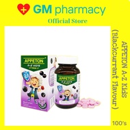 APPETON A-Z KID'S VITAMIN C BLACKCURRANT FLAVOUR [100 TABLETS] EXP8/27