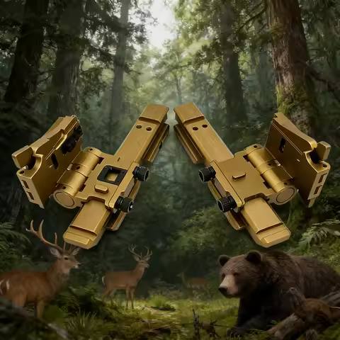 CNC Metal Flip Mount Riser System 0.41 58 for Eotech G33 G43 558 3X Magnifier & Exps3 Holographic Si