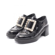 【二手】Roger Vivier 樂福鞋，Vivranger 漆皮樂福鞋，女款，二手 B