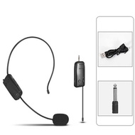 COD Erilles Wireless Microphone 2.4G Headset 300mAh with Receiver / Microphone Kerah / Mic Imam Mesj