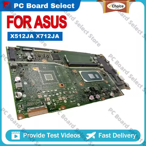X512J X512JA Laptop Motherboard For ASUS X712JA X512JP V5000J X512JAW F512J A512J X512JF K512J S512J