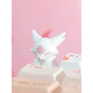keycaps Knock Raspberry Fox Fox Personality Keycap Cute Mechanical Keyboard Cap customized ESC Singl