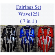 Fairings Set (7 in 1) - Wave125i